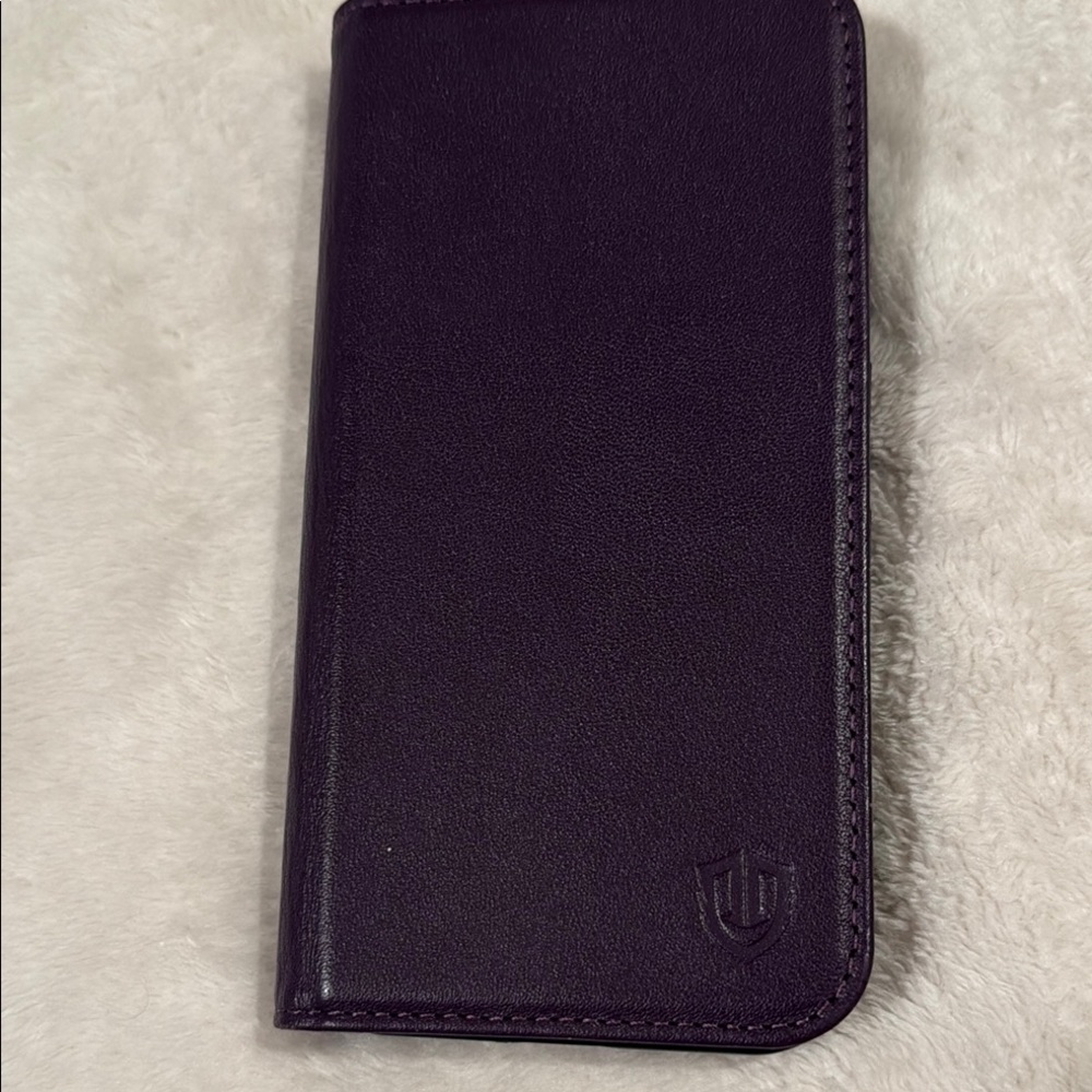 Purple Leather Phone Case